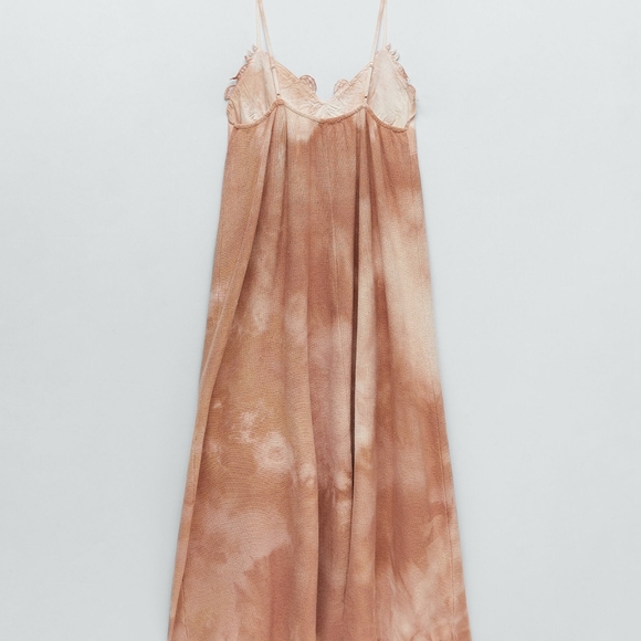 TIE DYE MIDI DRESS - Picture 6 of 8